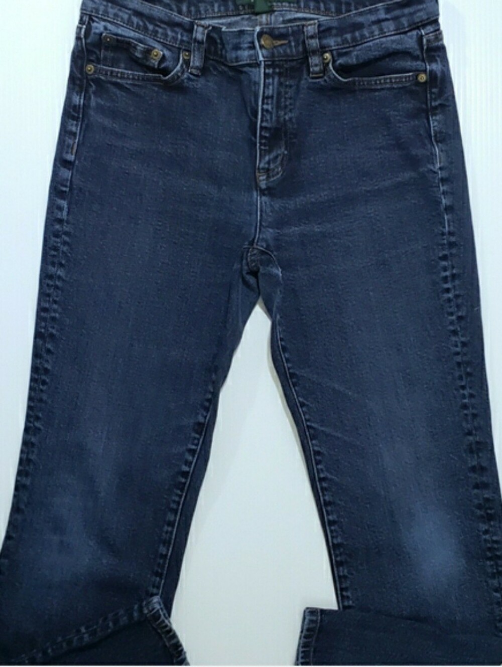 Ralph Lauren Classic Stretch Straight Leg Jeans